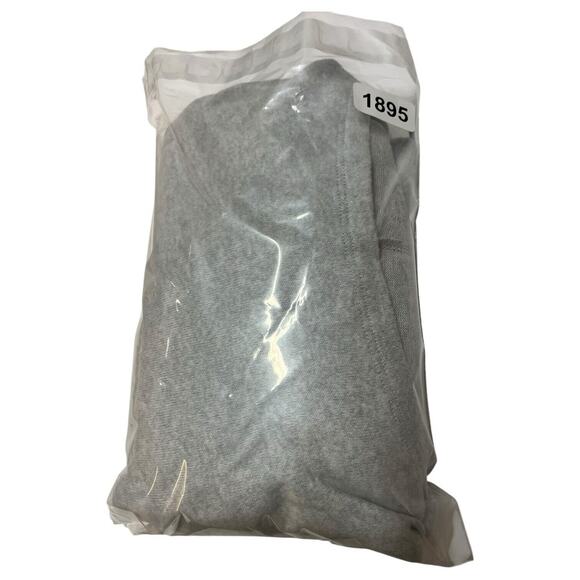 New Express Sweater Womens XS Gray Cowl Neck Asymmetrical Drop Shoulder Soft - Picture 13 of 13